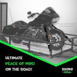 Rhino USA Soft Loops Motorcycle Tie-Down Set 4-Pack Gray thumbnail 5