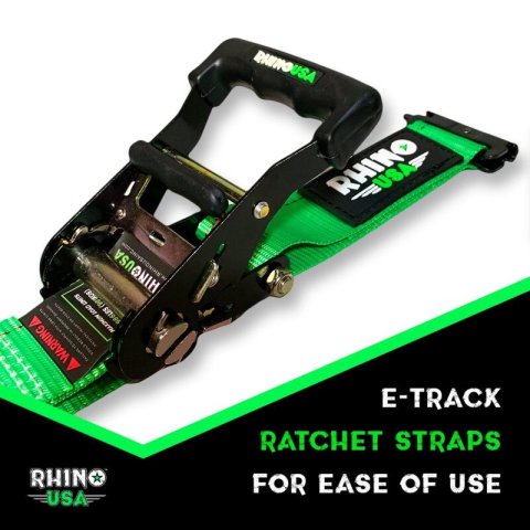 Rhino USA UTV Wheel Chock Tie-Down Kit (2-Wheel Kit) (Green) thumbnail 6