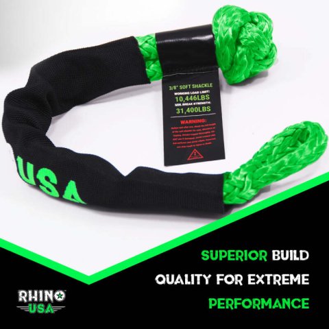 Rhino USA Synthetic Soft Shackle Green thumbnail 4