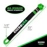 Rhino USA Synthetic Soft Shackles Green (2-Pack) thumbnail 3