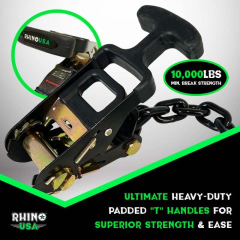 Rhino USA Lasso Straps; Basket Straps - Green thumbnail 2