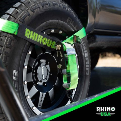 Rhino USA Lasso Straps; Basket Straps - Green thumbnail 5