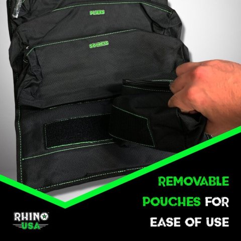 Rhino USA Heavy Duty Off-Road Tool Bag/Roll Black thumbnail 3