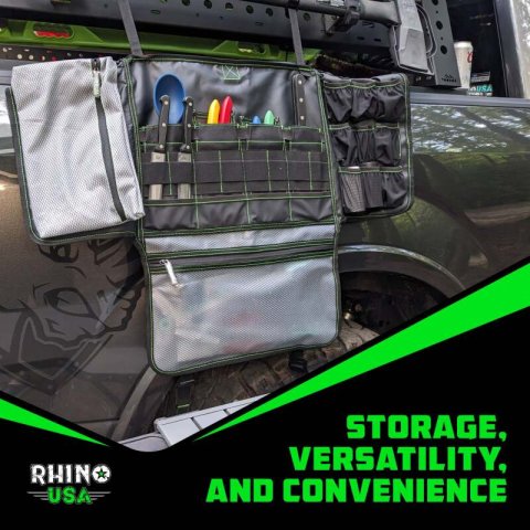 Rhino USA Camp Kitchen Organizer Bag (Black) thumbnail 4