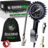 Rhino USA 100 Psi Analog Tire Inflator Gauge thumbnail 1