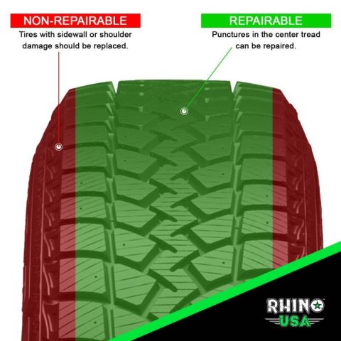Rhino USA Tire Repair Plug Kit, 86 Pieces thumbnail 5