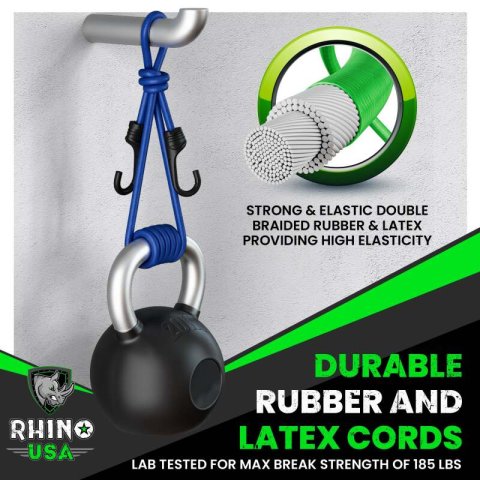 Rhino USA 28Pc Bungee Cord Assortment thumbnail 4