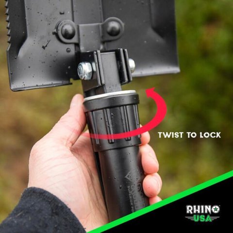 Rhino USA Folding Recovery Shovel W/Pick thumbnail 6