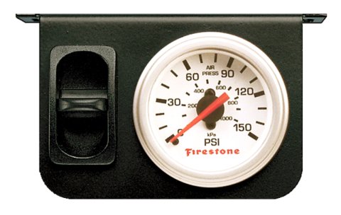 Firestone Air Adj. Leveling Electric Control Panel w/Single Gauge 0-150psi - White (WR17602229) thumbnail 4