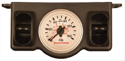 Firestone Electric Dual Pressure Gauge Dual - Black Plastic (WR17602577) thumbnail 1