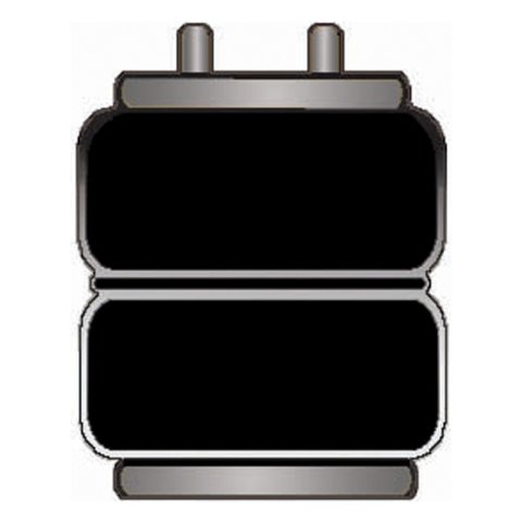 Firestone Ride-Rite Replacement Bellow 268C (For Kit PN 2173/2485/2410/2213/2223/2189) (W217606762) thumbnail 2