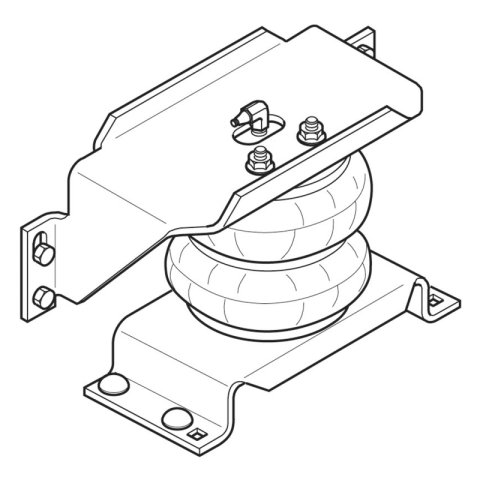 Firestone Ride-Rite Air Helper Spring Kit Rear 96-17 Ford E450 (Commercial w/o OE Bed) (W217602153) thumbnail 2