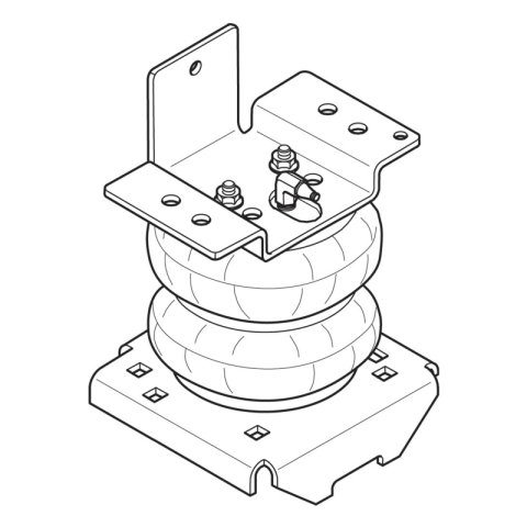 Firestone Ride-Rite Air Helper Spring Kit Rear 01-10 Chevy/GMC C2500HD/C3500HD Cab (W217602249) thumbnail 1