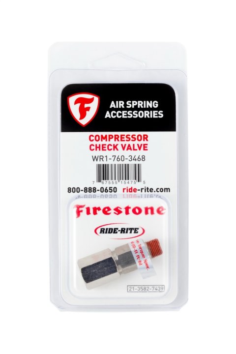 Firestone Air-Rite Air Command Compressor Check Valve 1/8NPT - 1 Pack (WR17603468) thumbnail 4