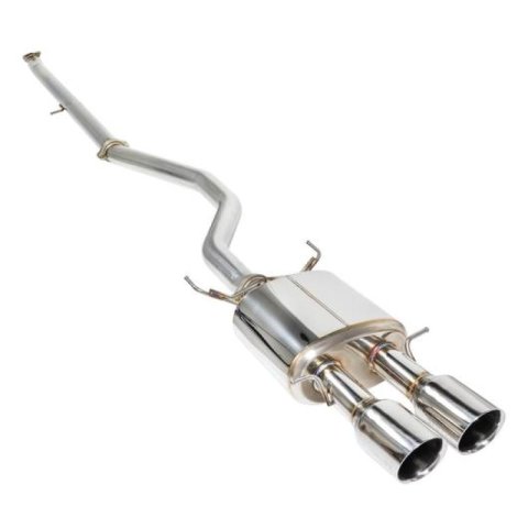 Remark 2017 Civic Si 4 Door Sedan Cat Back Exhaust w/Stainless Double Wall Tip (Not Resonated) thumbnail 2