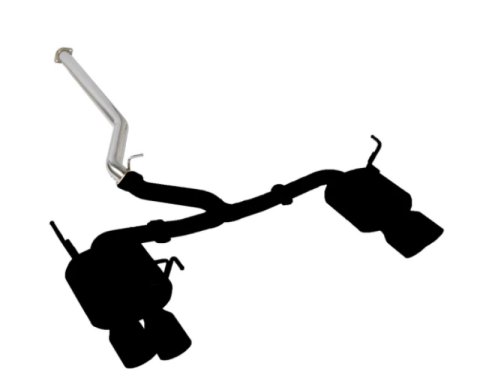 Remark 22+ Subaru WRX (VB) Sports Touring Spec - 4in. SS Quad Tips (Non-Resonated) thumbnail 2