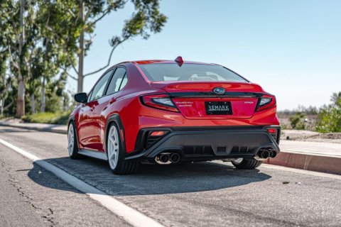 Remark 2022+ Subaru WRX VB Axle Back Exhaust w/Burnt Stainless Steel Dual Wall Tip thumbnail 2