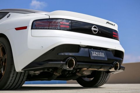REMARK 2023+ Nissan Z Burnt Stainless Double Wall Tip Axle Back Exhaust thumbnail 3