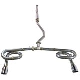 Remark 2022+ Honda Civic Sport Sedan (FE2) Cat-Back Exhaust - Dual Stainless Steel Tips thumbnail 1
