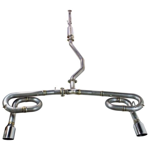 Remark 2022+ Honda Civic Sport Sedan (FE2) Cat-Back Exhaust - Dual Stainless Steel Tips