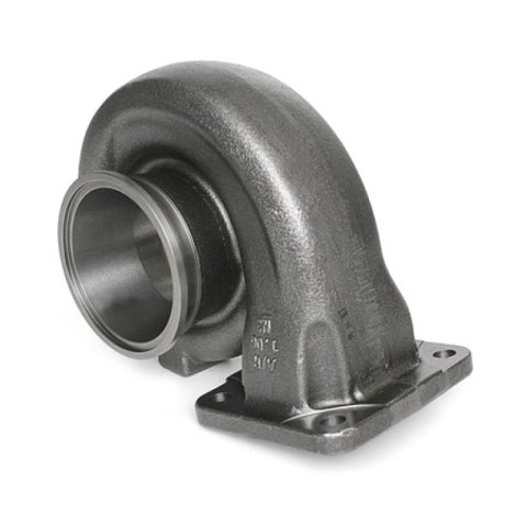 Garrett GT35R Turbine Housing Kit O/V T4 / V-Band 0.63 A/R (Hi Sil) thumbnail 2