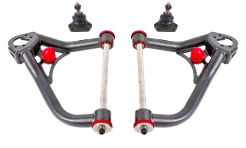 BMR 67-69 1st Gen F-Body Non-Adj. Upper A-Arms (Polyurethane) - Black Hammertone