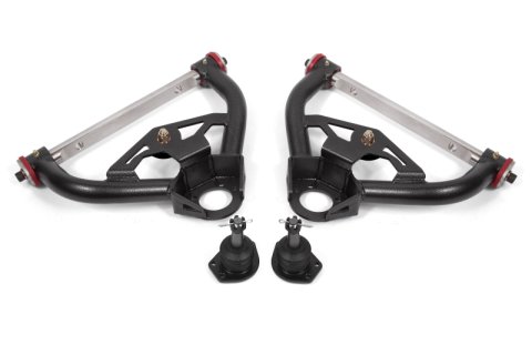 BMR 78-87 G-Body Non-Adj. Upper A-Arms (Polyurethane) - Black Hammertone thumbnail 1