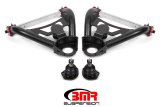 BMR 64-72 A-Body Upper Non-Adj. A-Arms w/ Stock Spindles (Polyurethane) - Black Hammertone thumbnail 1