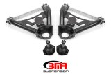 BMR 64-72 A-Body Pro-Touring Upper A-Arms w/ Tall Ball Joint (Delrin) - Black Hammertone thumbnail 1