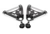 BMR 64-72 A-Body Pro-Touring Upper A-Arms w/ Tall Ball Joint (Delrin) - Black Hammertone thumbnail 3