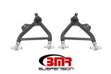 BMR 79-93 Mustang Lower A-Arm (Coilover Only) w/ Adj. Rod End and STD. Ball Joint - Black Hammertone thumbnail 1