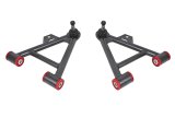 BMR 79-93 Mustang Lower Non-Adj. A-Arms (Coilover Only) w/ Tall Ball Joint (Poly) - Black Hammertone thumbnail 2