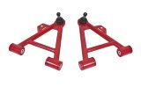 BMR 79-93 Fox Mustang Lower Non-Adj. A-Arms (Coilover Only) w/ Tall Ball Joint (Poly) - Red thumbnail 2