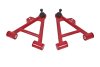 BMR 79-93 Fox Mustang Lower Non-Adj. A-Arms (Coilover Only) w/ Tall Ball Joint (Poly) - Red thumbnail 3