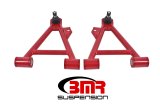 BMR 94-04 Mustang Lower Non-Adj. A-Arms (Coilover Only) w/ STD. Ball Joint (Poly) - Red thumbnail 1