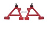 BMR 94-04 Mustang Lower Non-Adj. A-Arms (Coilover Only) w/ STD. Ball Joint (Poly) - Red thumbnail 2