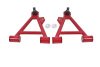 BMR 94-04 Mustang Lower Non-Adj. A-Arms (Coilover Only) w/ STD. Ball Joint (Poly) - Red thumbnail 3