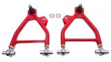 BMR 94-04 Mustang Lower A-Arms (Coilover Only) w/ Adj. Rod End and STD. Ball Joint - Red thumbnail 4