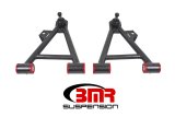 BMR 94-04 Mustang Lower Non-Adj. A-Arms (Coilover Only) w/ Tall Ball Joint (Poly) - Black Hammertone thumbnail 2