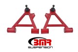 BMR 94-04 Mustang Lower Non-Adj. A-Arms (Coilover Only) w/ Tall Ball Joint (Polyurethane) - Red thumbnail 1