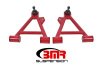 BMR 94-04 Mustang Lower Non-Adj. A-Arms (Coilover Only) w/ Tall Ball Joint (Polyurethane) - Red thumbnail 3