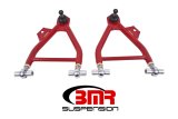 BMR 94-04 Mustang Lower A-Arms (Coilover Only) w/ Adj. Rod End and Tall Ball Joint - Red thumbnail 2