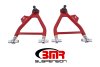 BMR 94-04 Mustang Lower A-Arms (Coilover Only) w/ Adj. Rod End and Tall Ball Joint - Red thumbnail 3