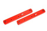 BMR 78-87 G-Body Non-Adj. Boxed Lower Control Arms (Polyurethane) - Red thumbnail 1