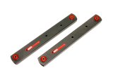 BMR 64-72 A-Body Non-Adj. Boxed Lower Control Arms (Polyurethane) - Black Hammertone thumbnail 1
