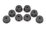 BMR 15-17 S550 Mustang Rear Cradle Bushing Kit (Delrin) - Black thumbnail 2
