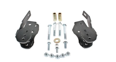 BMR 05-14 S197 Mustang Bolt-On Control Arm Relocation Brackets - Black Hammertone thumbnail 4