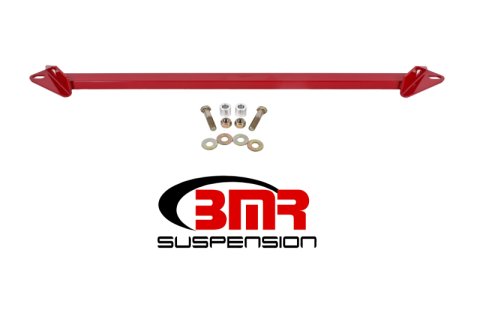 BMR 15-17 S550 Mustang Front 2-Point Subframe Chassis Brace - Red
