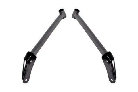 BMR 16-17 6th Gen Camaro Front Of Rear Cradle Brace - Black Hammertone thumbnail 3