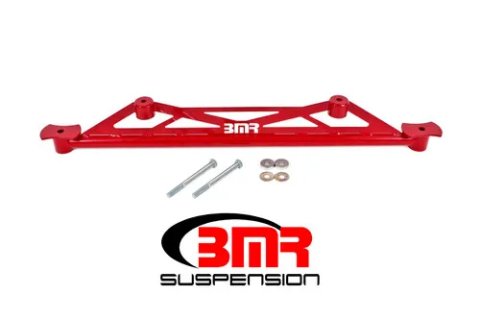 BMR 16-17 6th Gen Camaro Rear Of Rear Cradle Brace - Red thumbnail 5